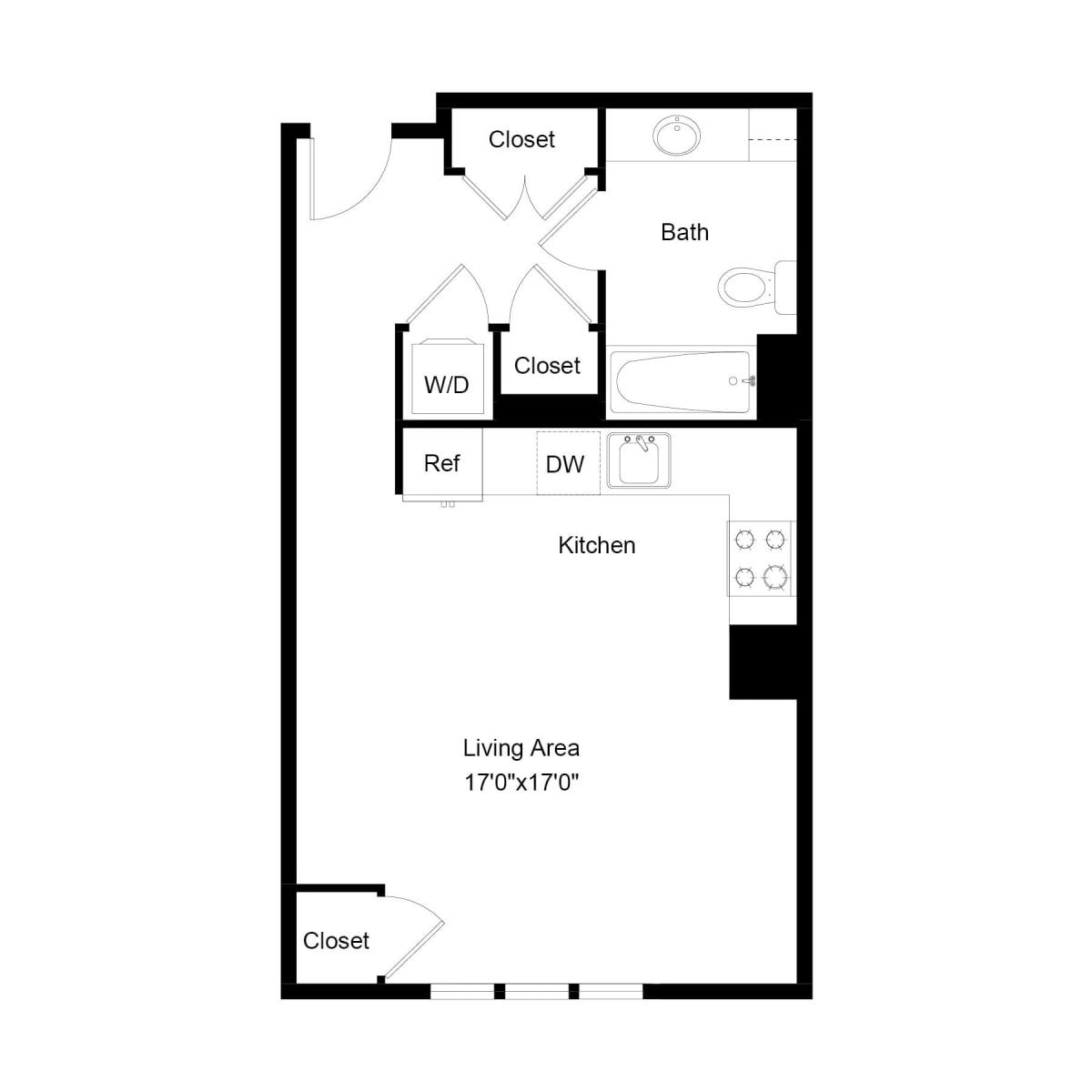 Apartment for rent at 25 Charlton St #1-324, Everett, MA 02149