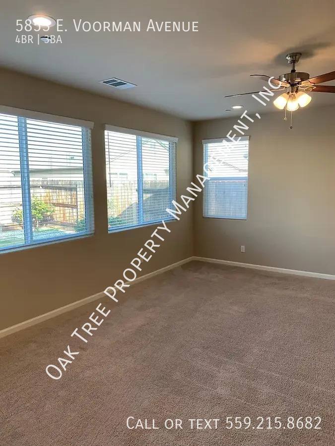 House for rent at 5853 E Voorman Ave, Fresno, CA 93727