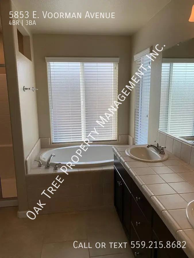 House for rent at 5853 E Voorman Ave, Fresno, CA 93727