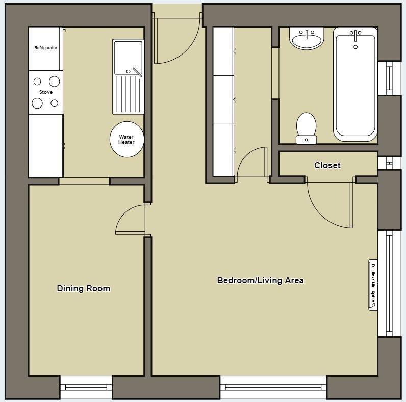 Apartment for rent at Plaza & Peacock, 1414 Austin St, Houston, TX 77002