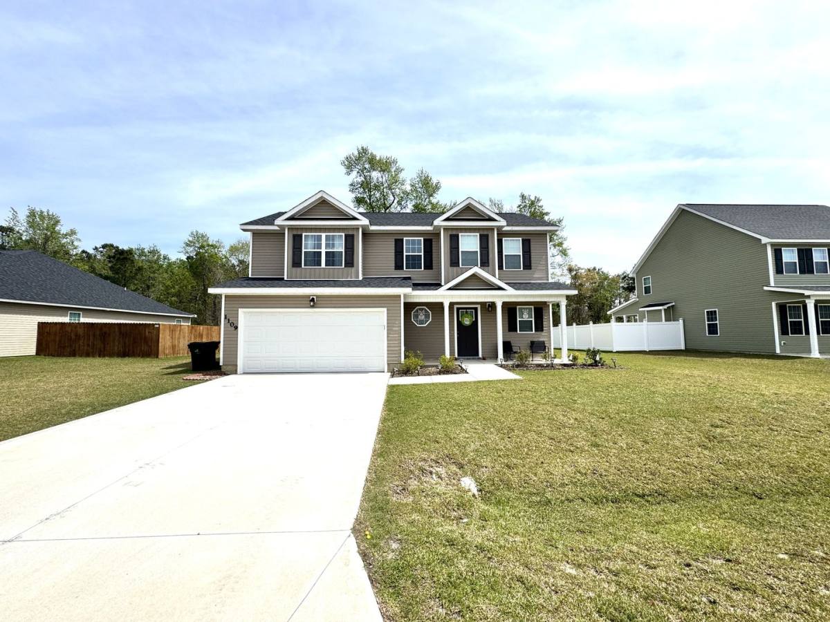 House for rent at 1109 Carteret Manor Dr, Jacksonville, NC 28546