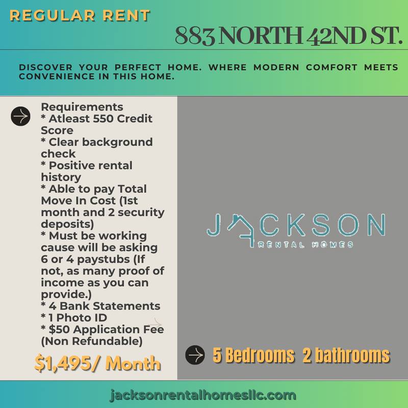 Apartment for rent at 883 N 42nd St, Philadelphia, PA 19104