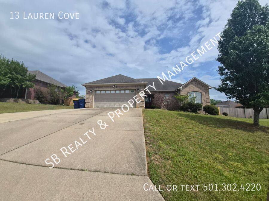 House for rent at 13 Lauren Cove, Cabot, AR 72023