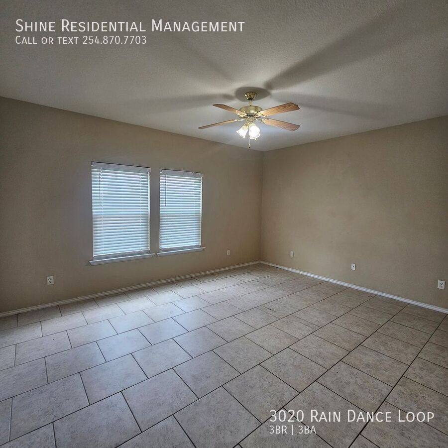 House for rent at 3020 Rain Dance Loop, Harker Heights, TX 76548
