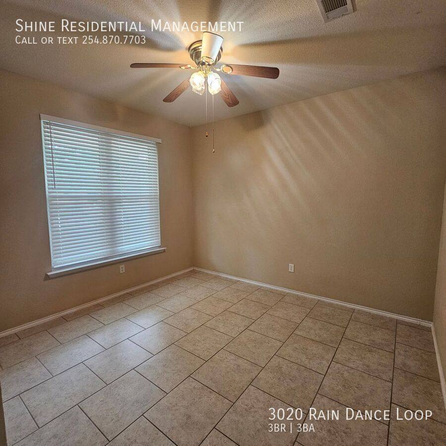 House for rent at 3020 Rain Dance Loop, Harker Heights, TX 76548