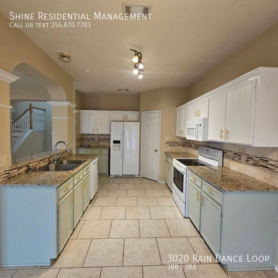 House for rent at 3020 Rain Dance Loop, Harker Heights, TX 76548
