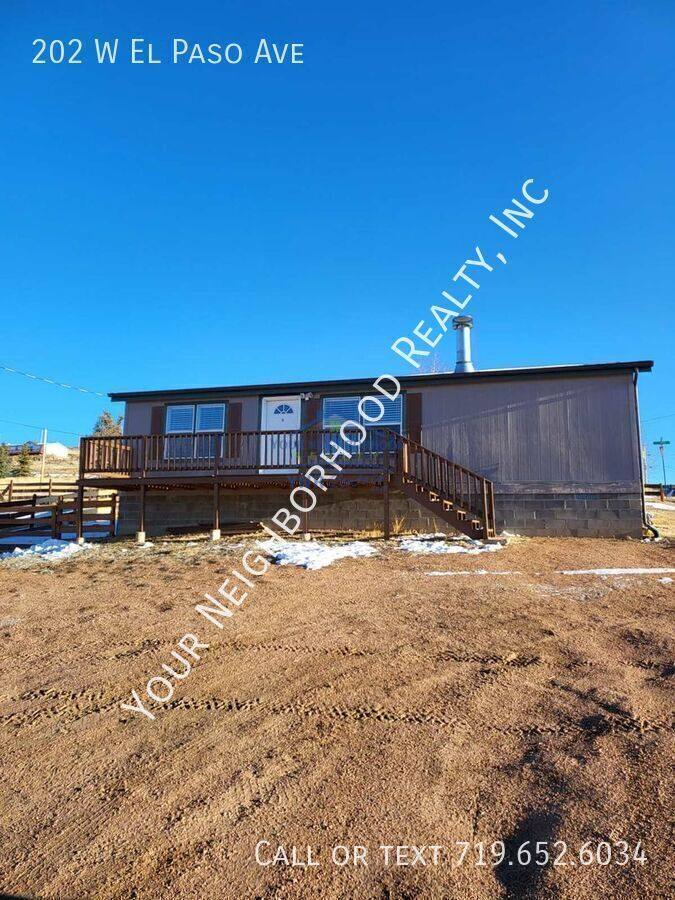 House for rent at 202 W El Paso Ave, Cripple Creek, CO 80813