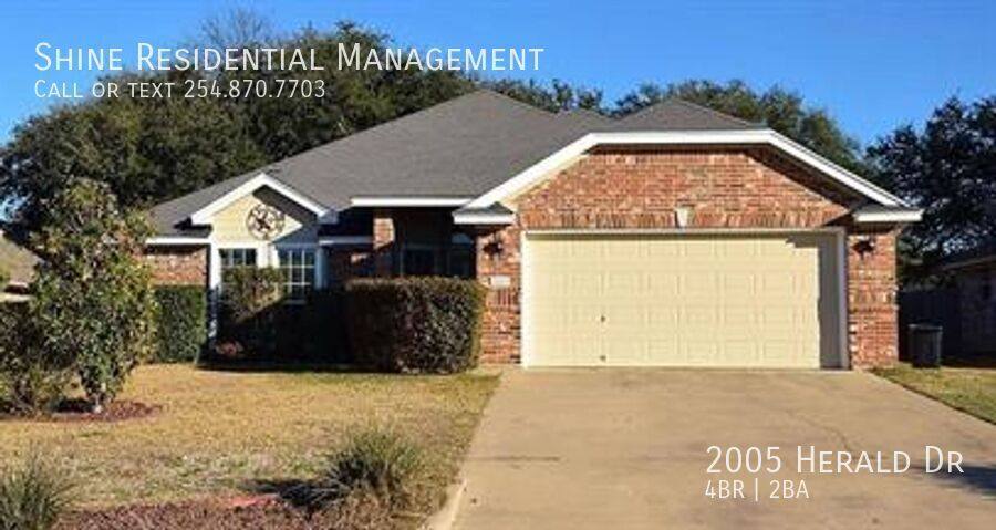 House for rent at 2005 Herald Dr, Harker Heights, TX 76548