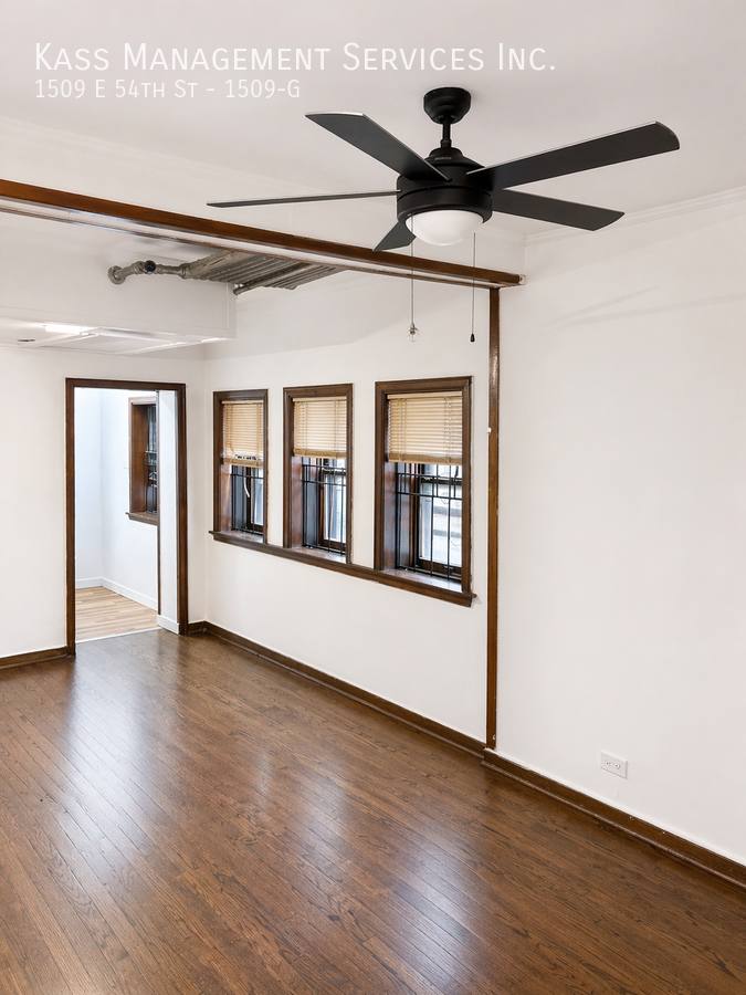 Apartment for rent at 1509 E 54th St #G, Chicago, IL 60615
