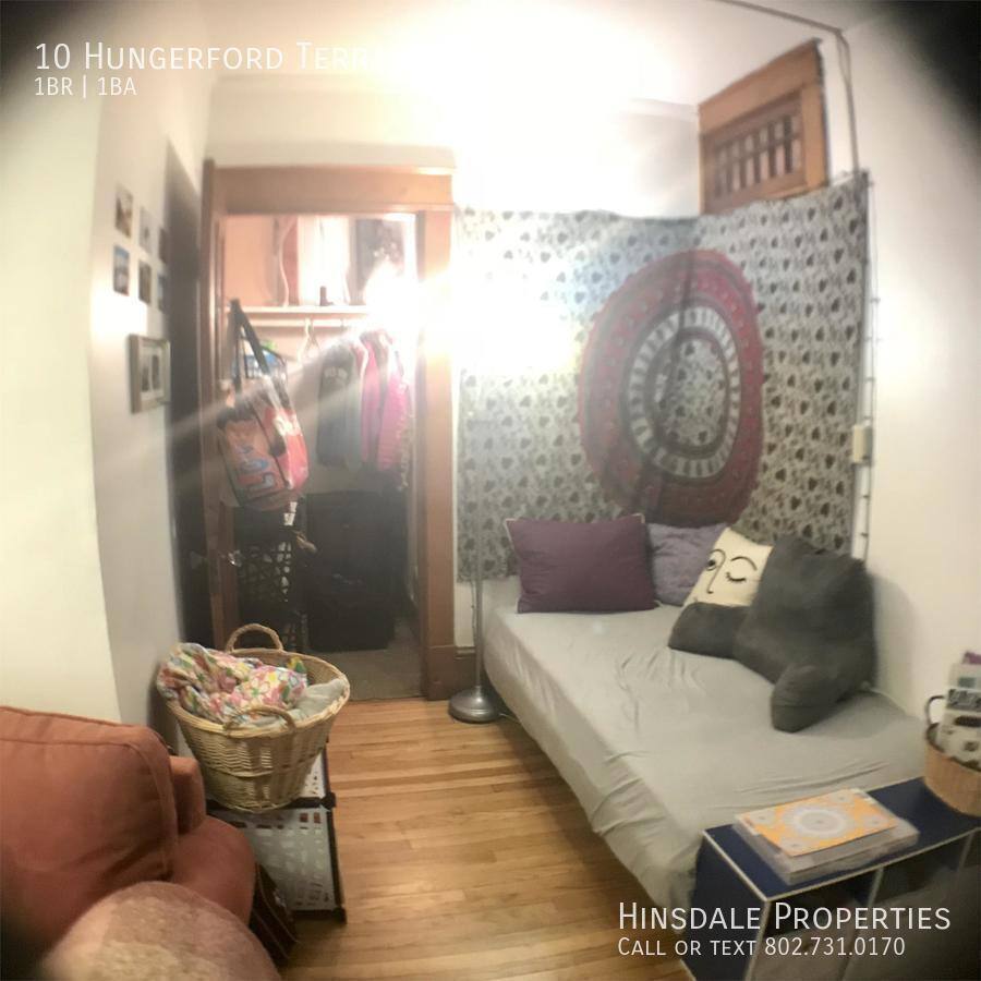 Apartment for rent at 10 Hungerford Terrace #1B, Burlington, VT 05401
