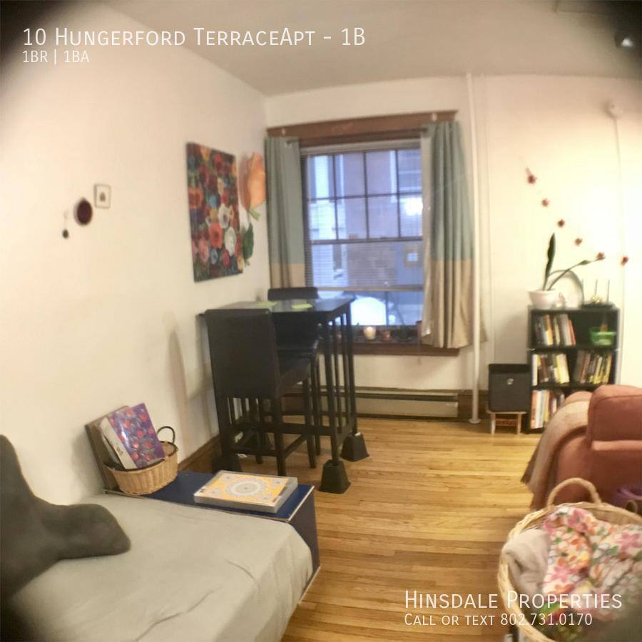 Apartment for rent at 10 Hungerford Terrace #1B, Burlington, VT 05401
