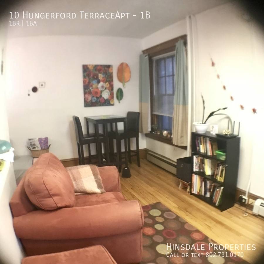 Apartment for rent at 10 Hungerford Terrace #1B, Burlington, VT 05401