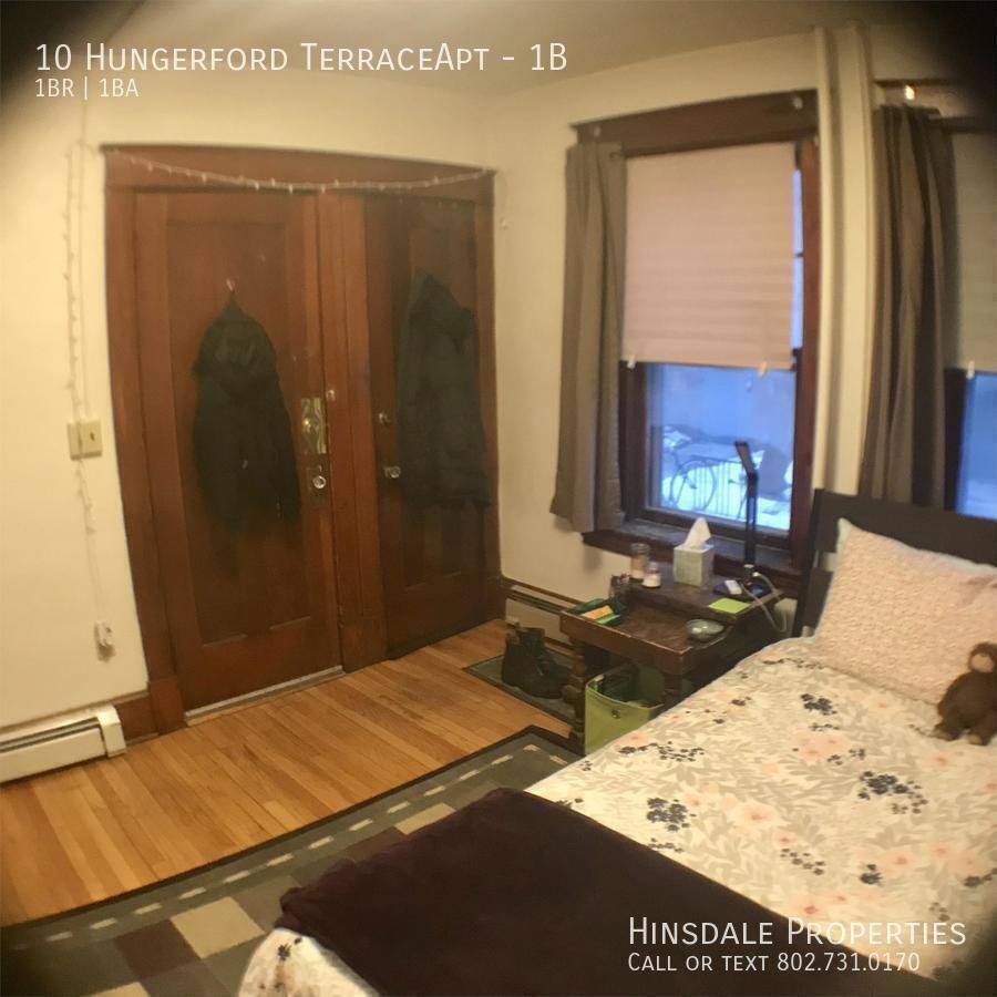Apartment for rent at 10 Hungerford Terrace #1B, Burlington, VT 05401