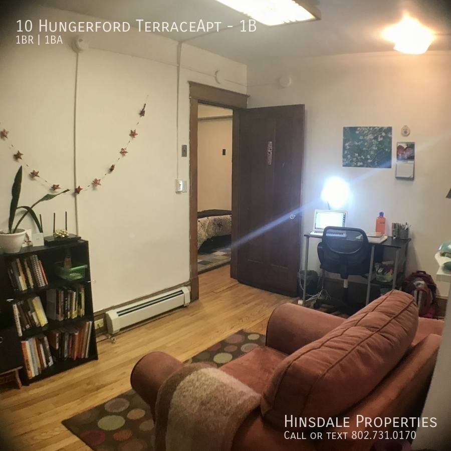 Apartment for rent at 10 Hungerford Terrace #1B, Burlington, VT 05401