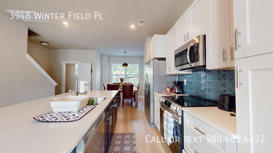 Townhouse for rent at 3948 Winter Field Place, Charlotte, NC 28205