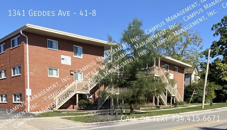 Apartment for rent at 1341 Geddes Ave #41-8, Ann Arbor, MI 48104
