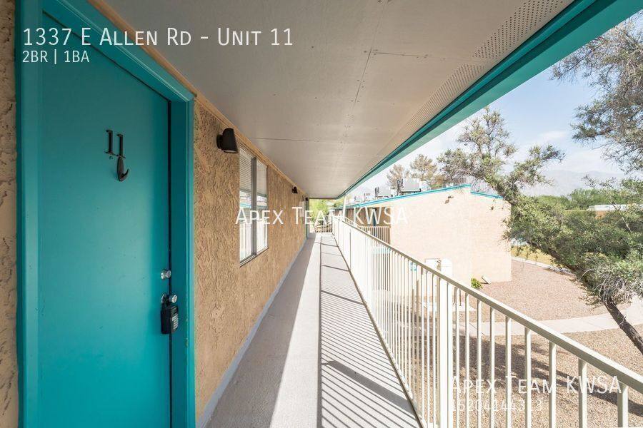 Apartment for rent at 1337 E Allen Rd #11, Tucson, AZ 85719