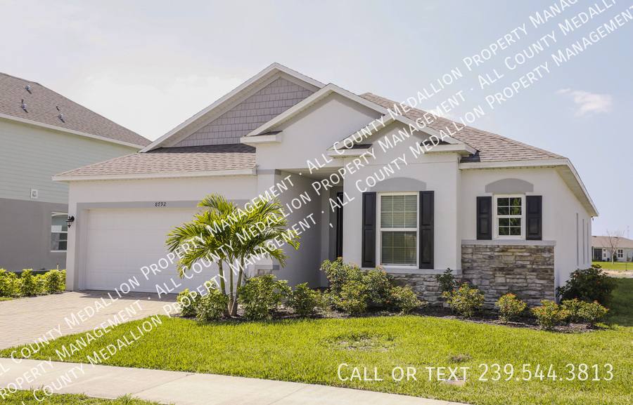 House for rent at 8792 Cascade Price Circle, North Fort Myers, FL 33917