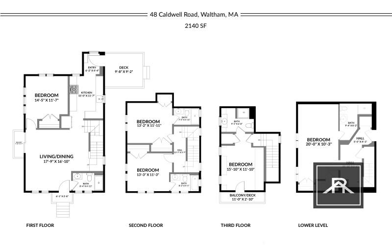 Apartment for rent at 50 Caldwell Rd, Waltham, MA 02453