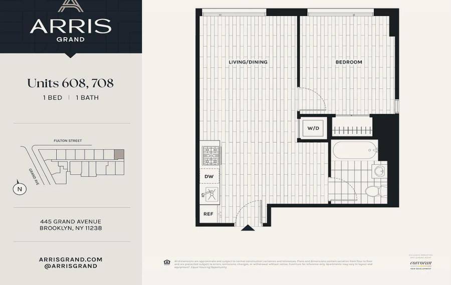 Apartment for rent at 445 Grand Ave #608, Brooklyn, NY 11238