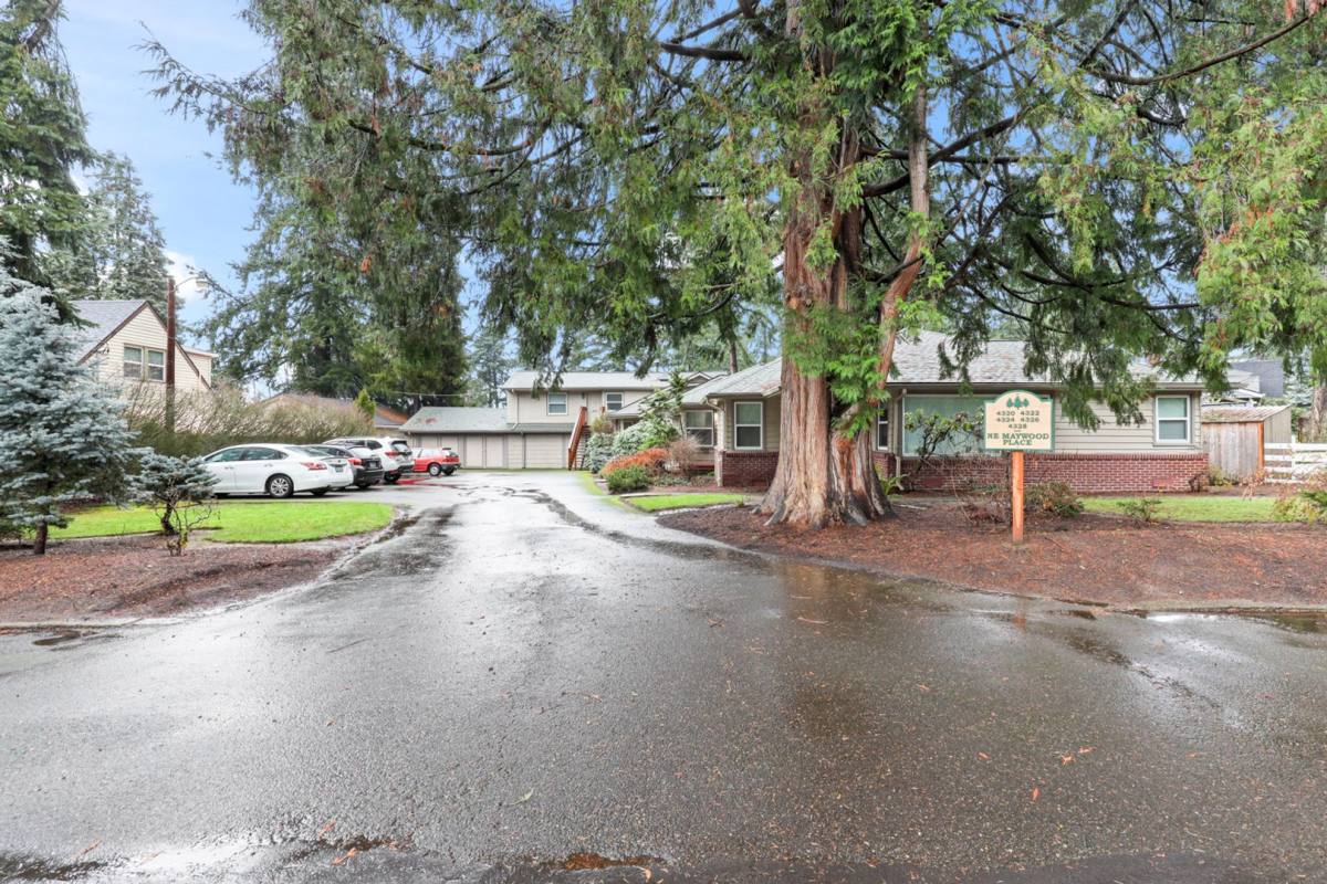 Apartment for rent at 4320-4328 NE Maywood Place, Portland, OR 97220