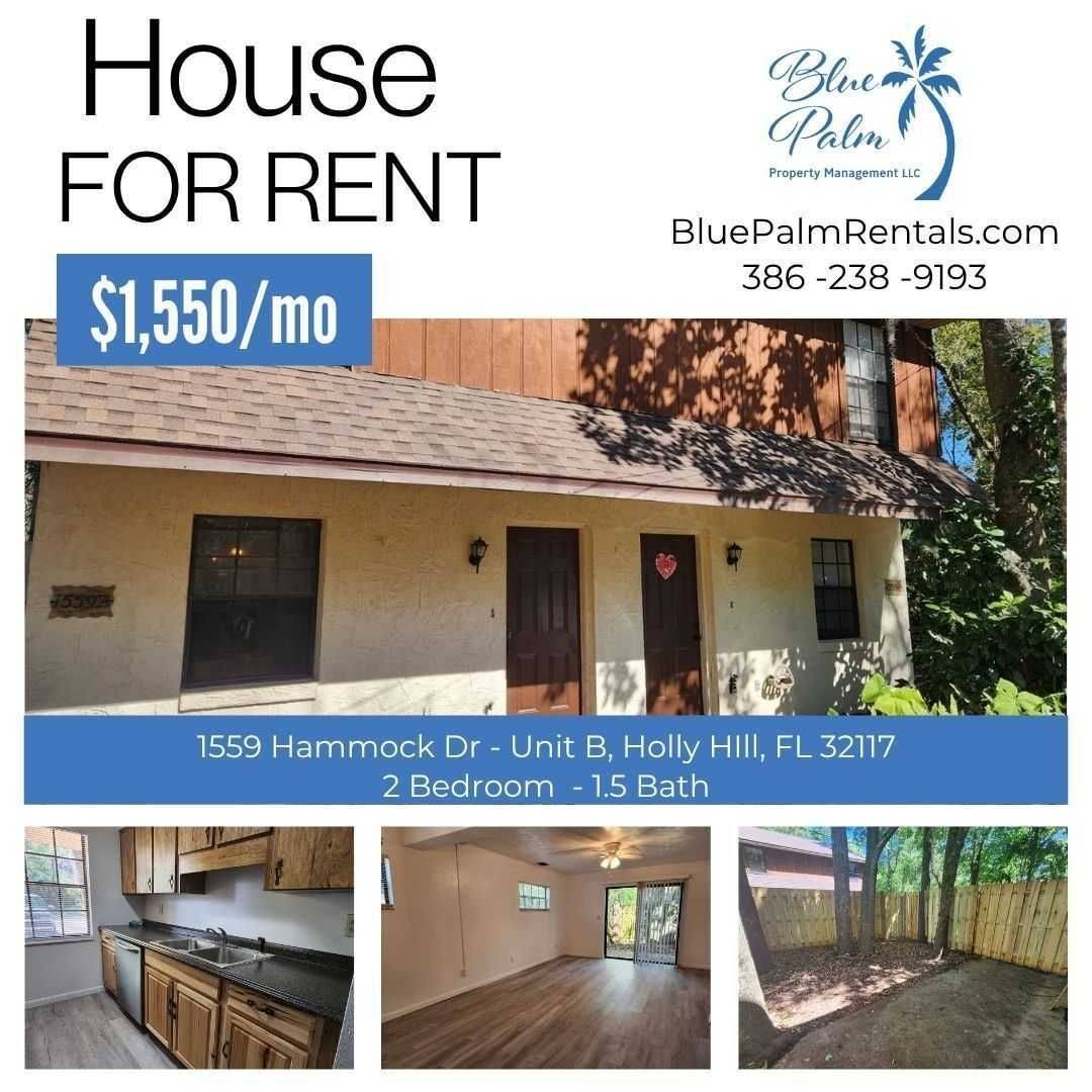 Apartment for rent at 1559 Hammock Dr, Daytona Beach, FL 32117