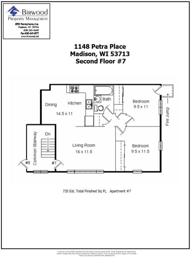 Apartment for rent at 1134-48 Petra Place, Madison, WI 53713