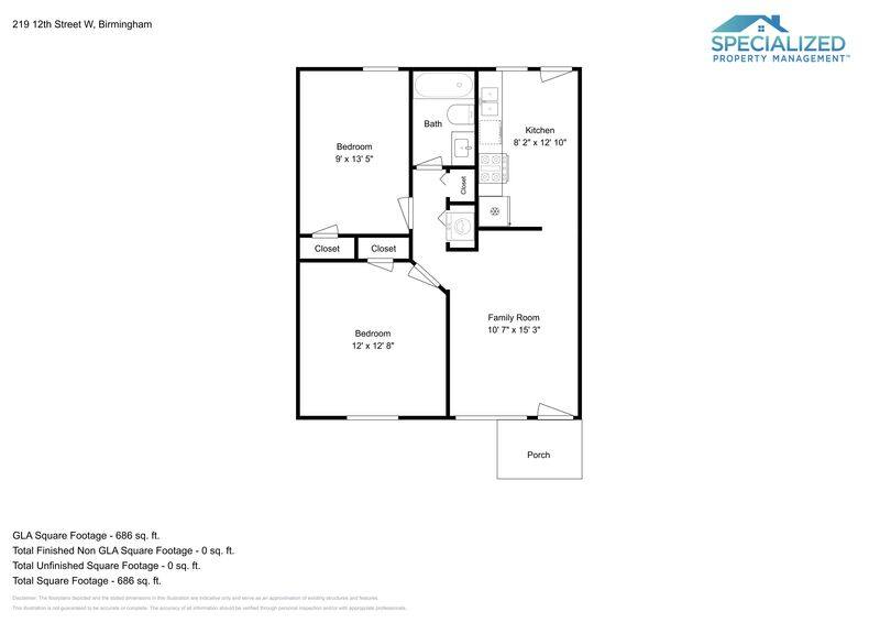 Townhouse for rent at 219 12th St W, Birmingham, AL 35208