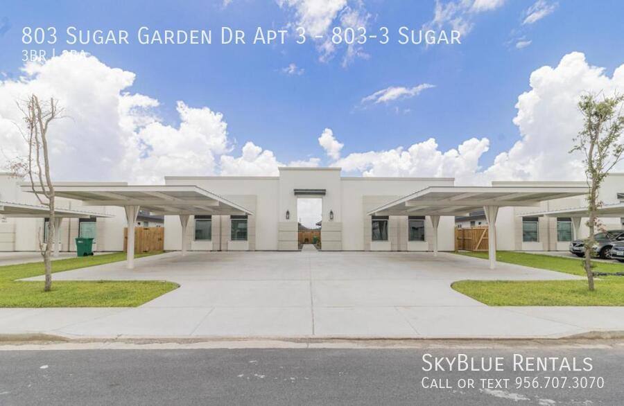 Apartment for rent at 803 Sugar Garden Dr #3, Pharr, TX 78577