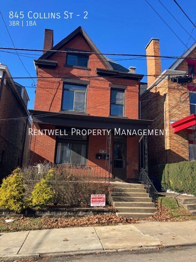 Apartment for rent at 845 Collins St #2, Pittsburgh, PA 15206