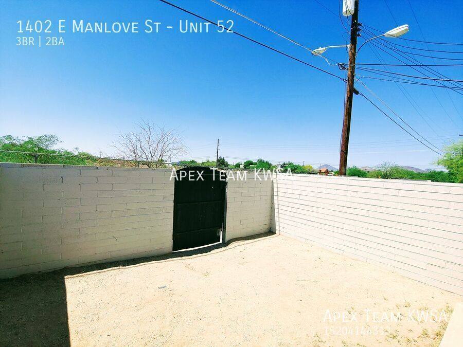 Townhouse for rent at 1402 E Manlove St #52, Tucson, AZ 85719