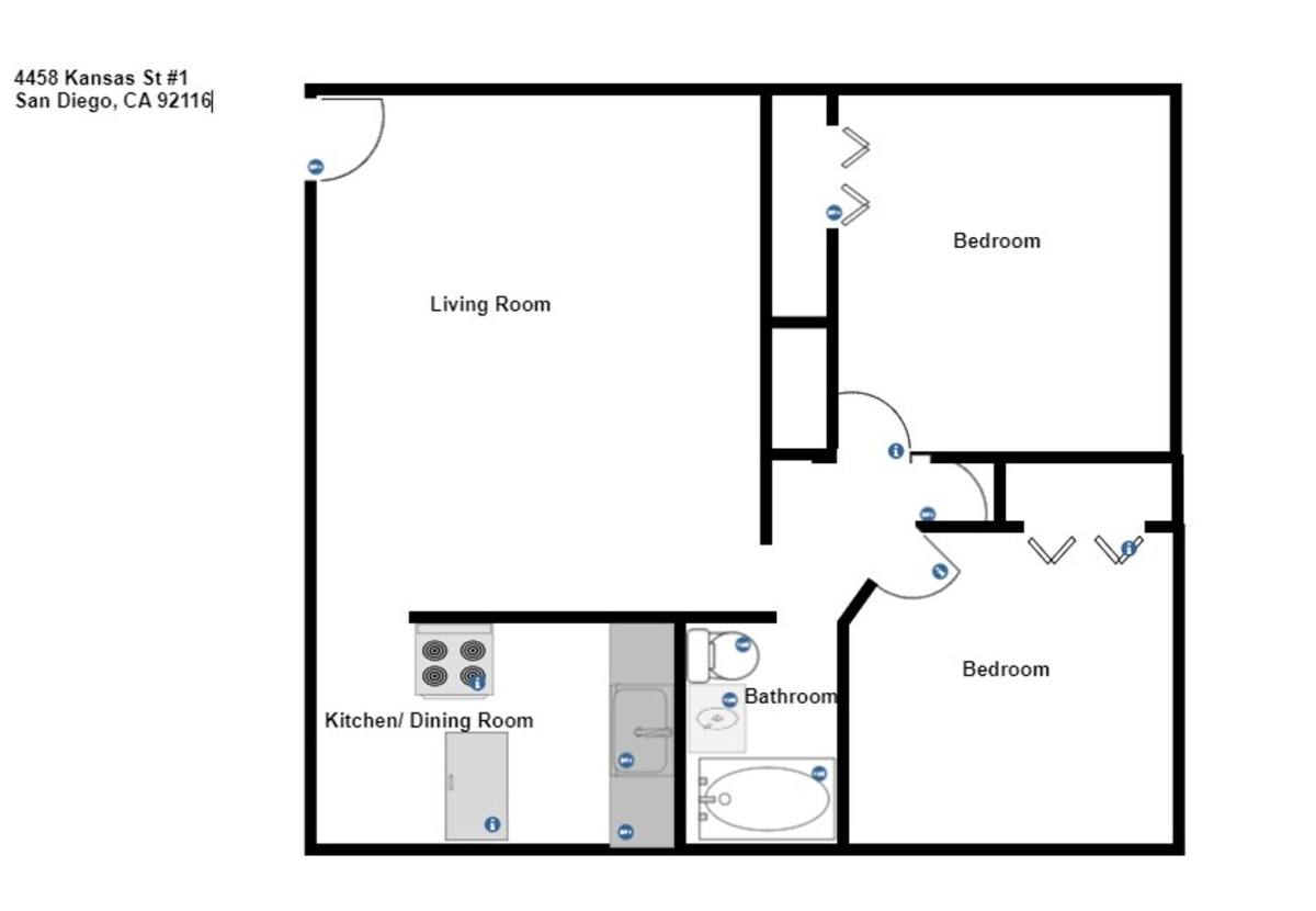 Apartment for rent at 4458 Kansas St, San Diego, CA 92116