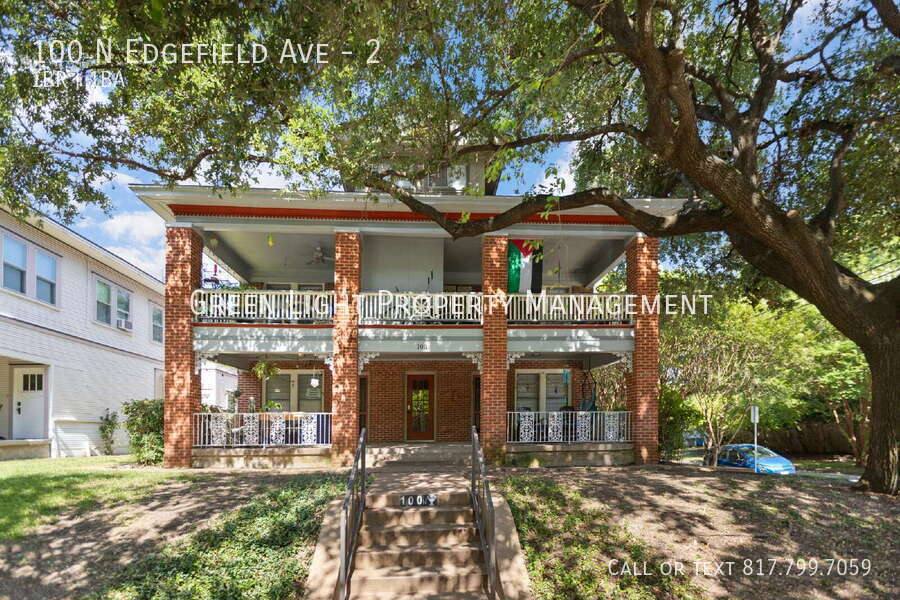 Apartment for rent at 100 N Edgefield Ave #2, Dallas, TX 75208