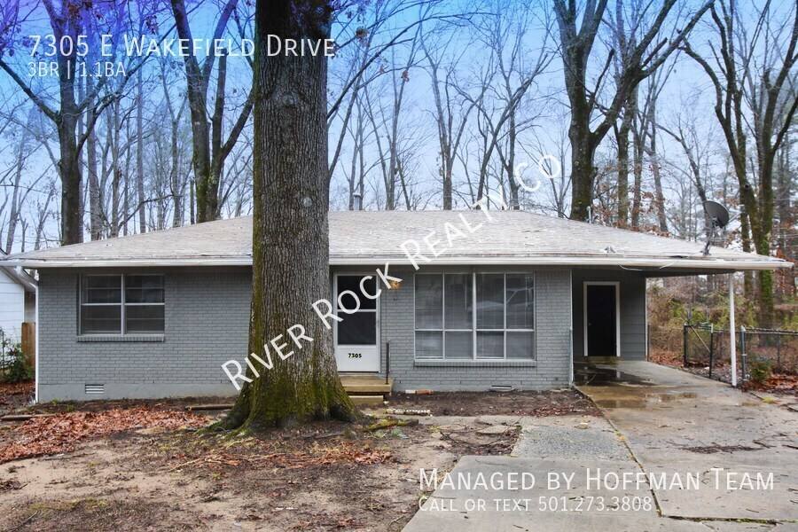 House for rent at 7305 E Wakefield Dr, Little Rock, AR 72209