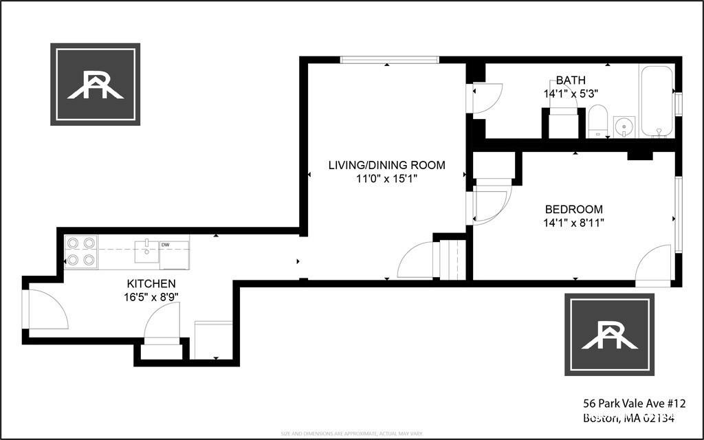 Apartment for rent at 58 Park Vale Ave #12, Allston, MA 02134