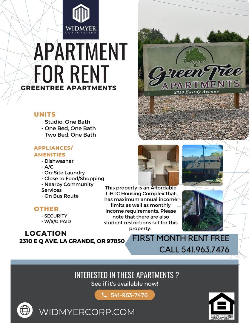 Apartment for rent at 2310 E Q Ave, La Grande, OR 97850