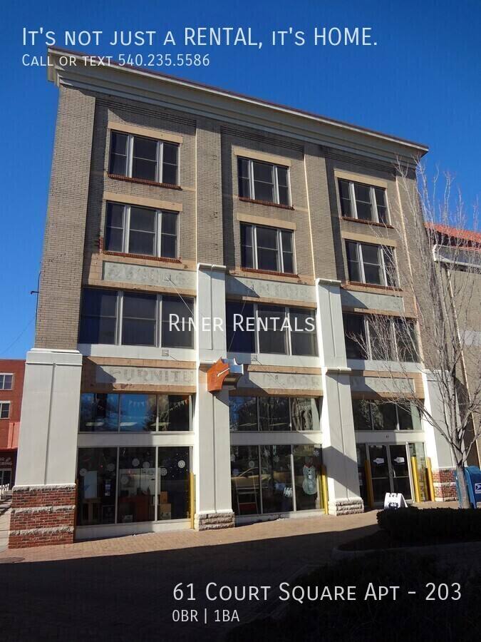 Apartment for rent at 61 Court Square, Harrisonburg, VA 22801