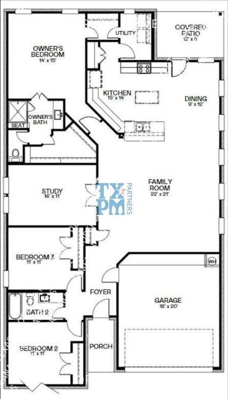 House for rent at 22215 Scarlino Dr, Hockley, TX 77447