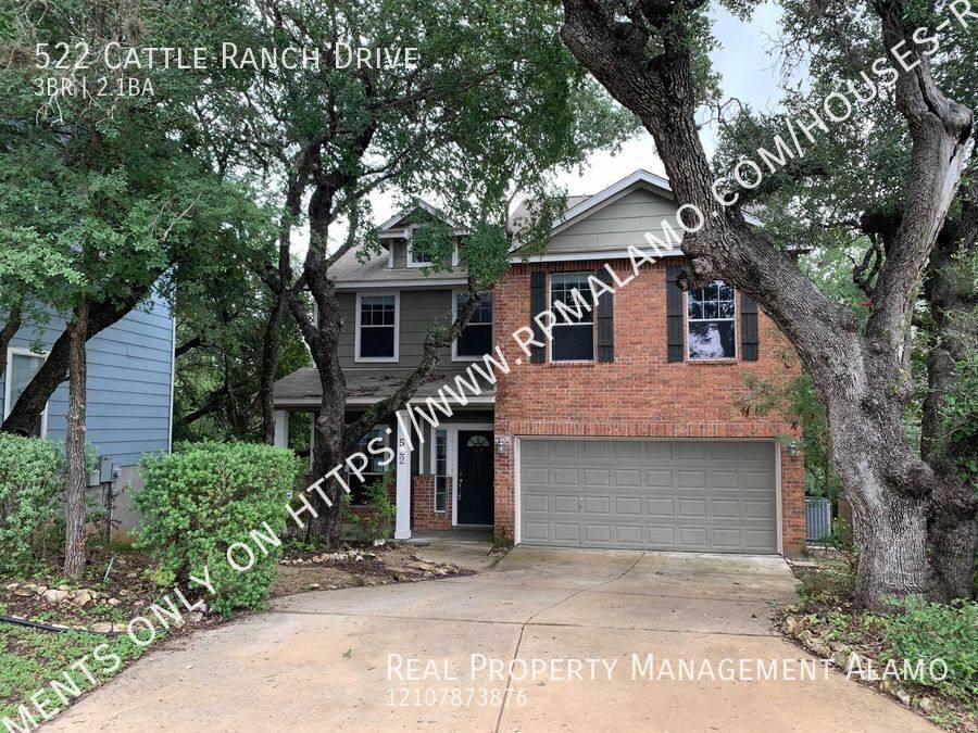 House for rent at 522 Cattle Ranch Dr, San Antonio, TX 78245