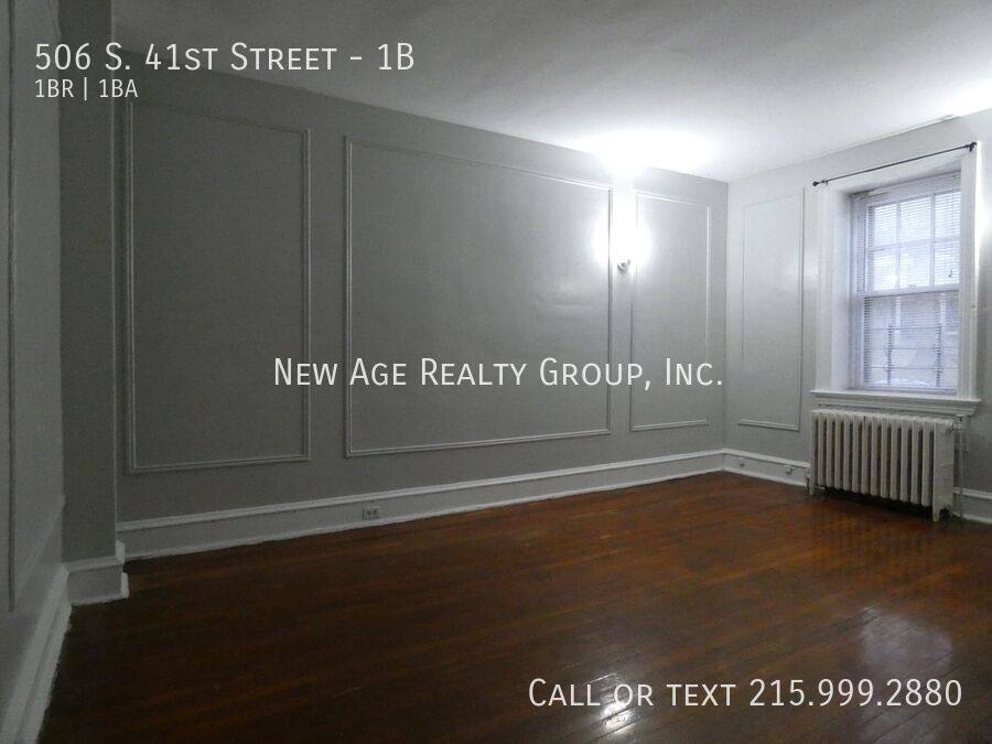 Apartment for rent at 506 S 41st St #1B, Philadelphia, PA 19104