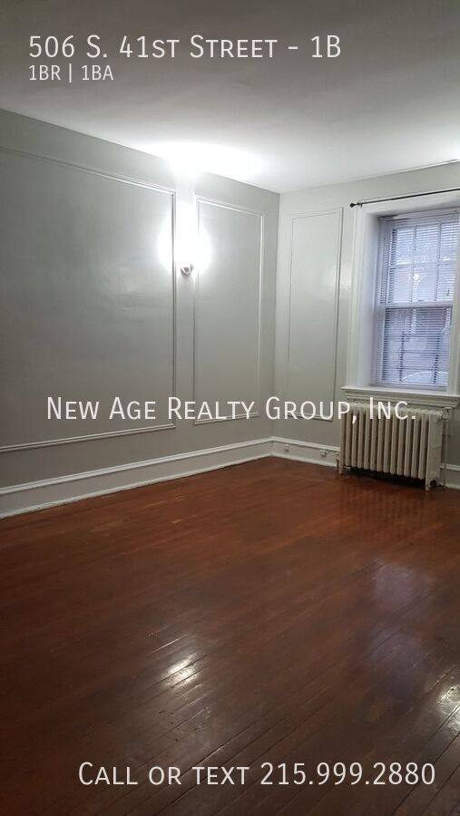 Apartment for rent at 506 S 41st St #1B, Philadelphia, PA 19104