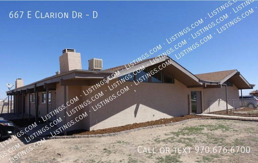 Townhouse for rent at 667 E Clarion Dr #D, Pueblo, CO 81007