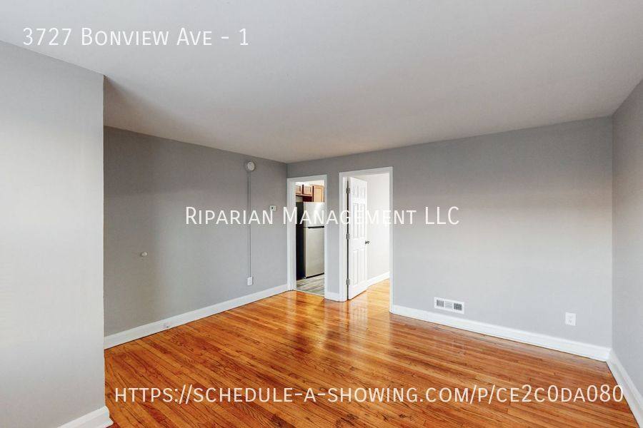 Apartment for rent at 3727 Bonview Ave #1, Baltimore, MD 21213