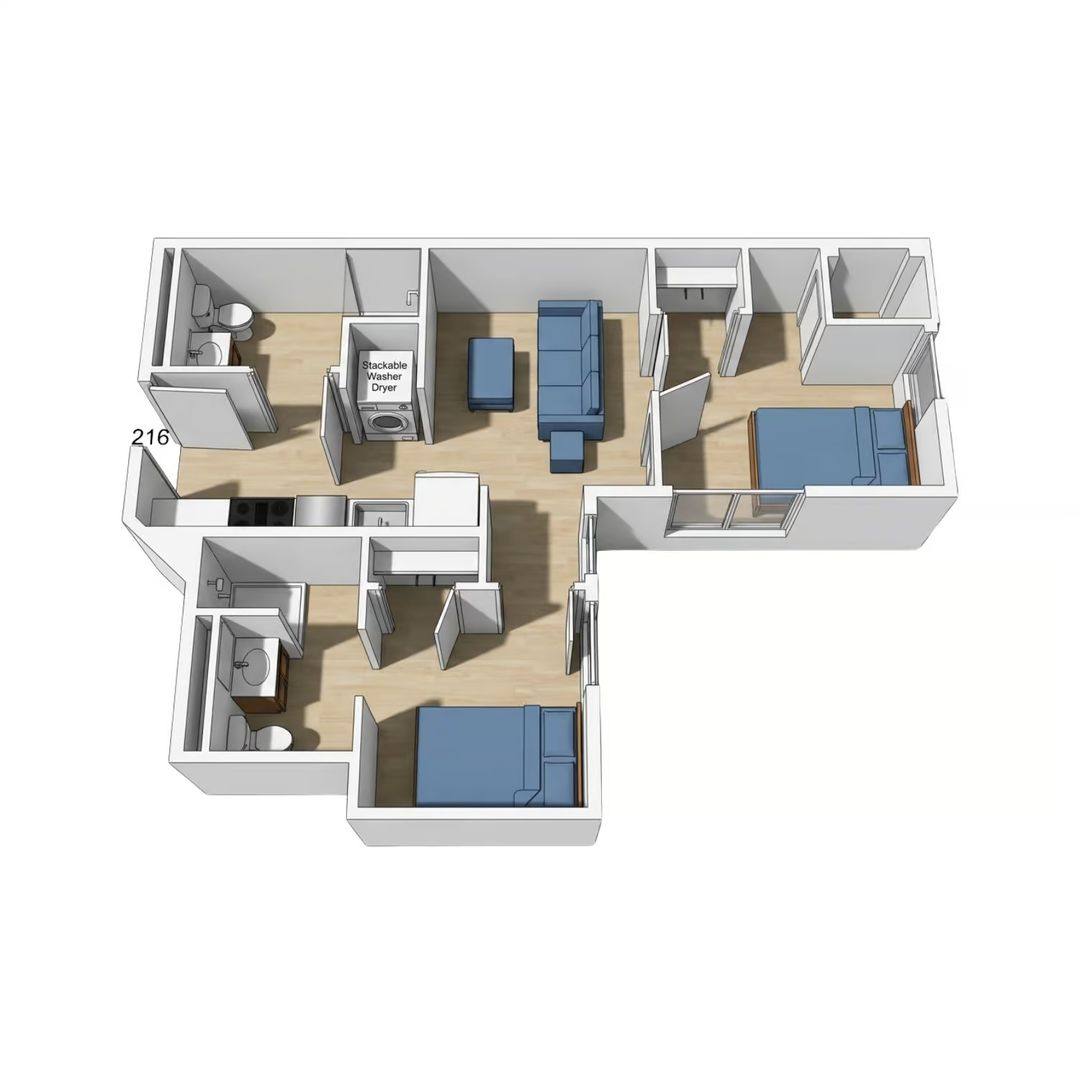 Apartment for rent at 2602 Hume Place, Austin, TX 78705