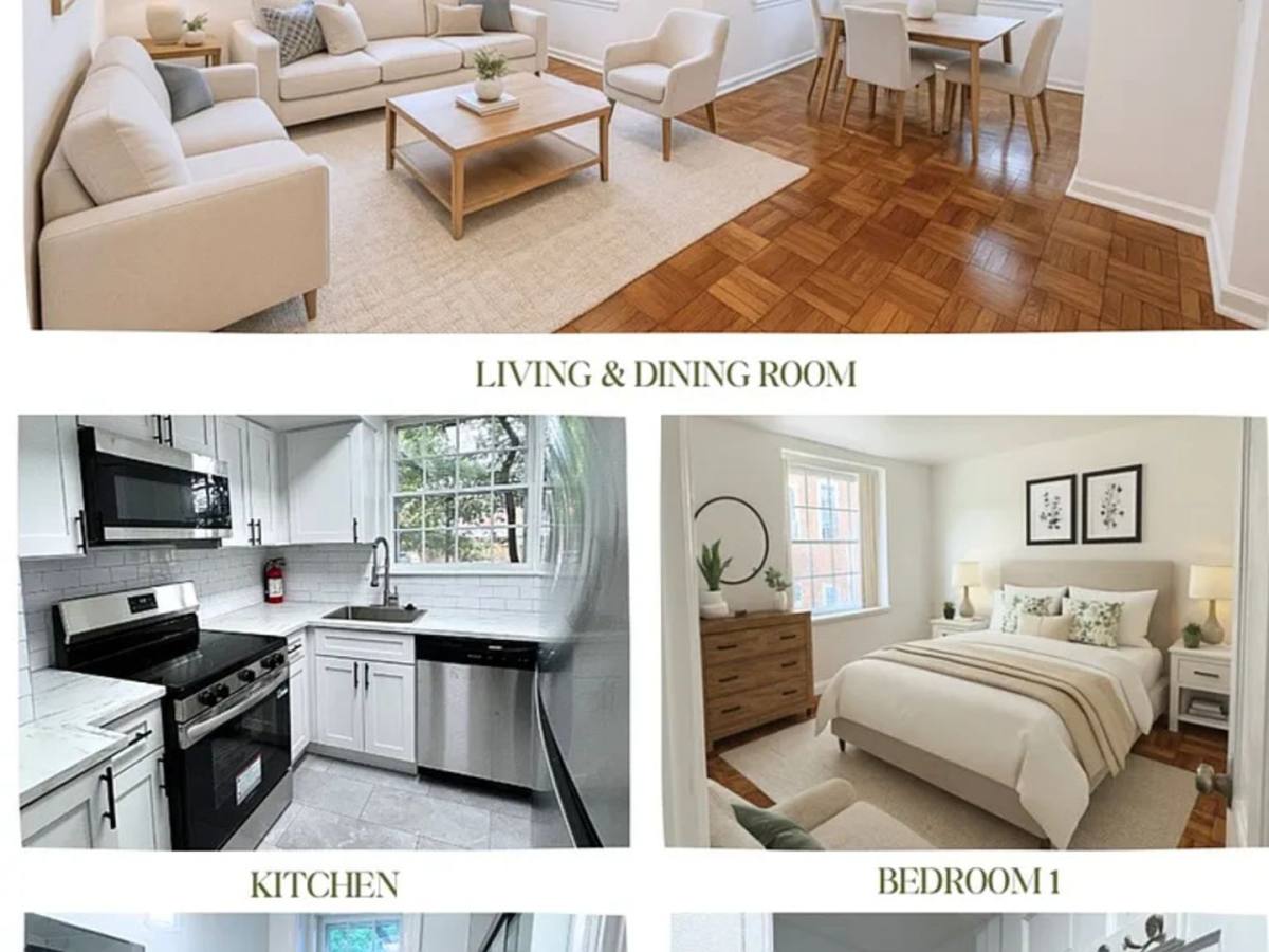Condo for rent at 3801 Newark St NW, Washington, DC 20016