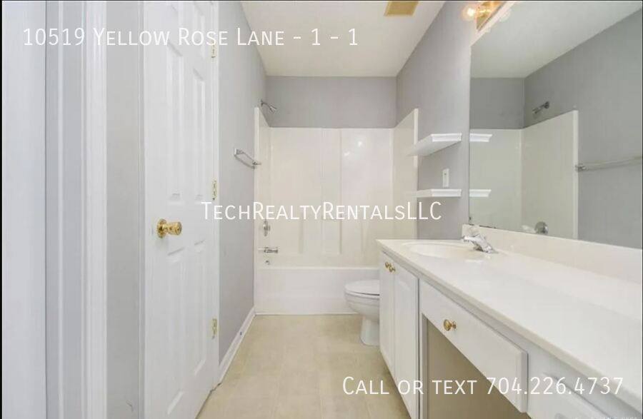 Townhouse for rent at 10519 Yellow Rose Lane - 1 #1, Charlotte, NC 28269