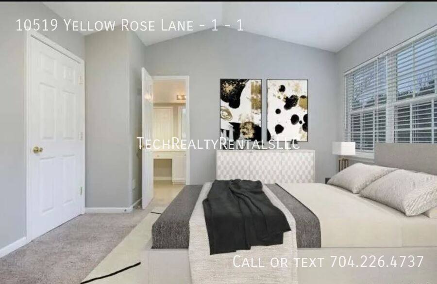 Townhouse for rent at 10519 Yellow Rose Lane - 1 #1, Charlotte, NC 28269