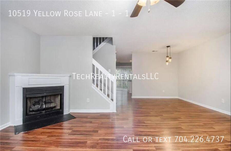 Townhouse for rent at 10519 Yellow Rose Lane - 1 #1, Charlotte, NC 28269