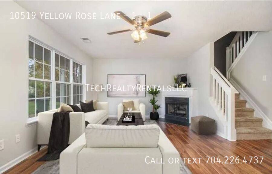 Townhouse for rent at 10519 Yellow Rose Lane - 1 #1, Charlotte, NC 28269