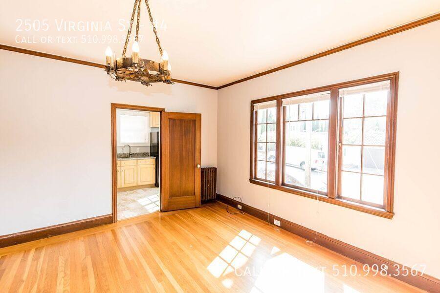 Apartment for rent at 2505 Virginia St #4, Berkeley, CA 94709